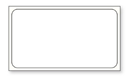 Picture of Blank Label Tape Printer Label White Paper 1-1/4 X 2-1/4 InchULDP3122X