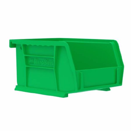 Picture of Storage Bin AkroBins® Green Industrial Grade Polymers 3 X 4-1/8 X 5-3/8 Inch30210GREEN