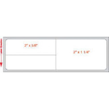 Picture of Pre-Printed Label Meditech® Auxiliary Label White Paper P.R.N. Safety and Instructional 1-1/4 X 4 InchLDWHP64
