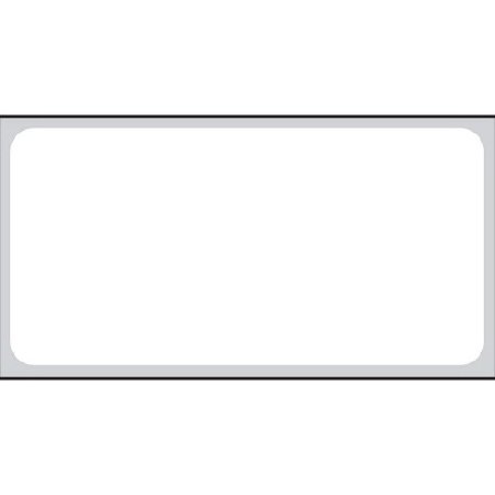 Picture of Blank Label pdc® Printer Label White Polyethylene 1-1/4 X 2-1/2 InchTTR-114212