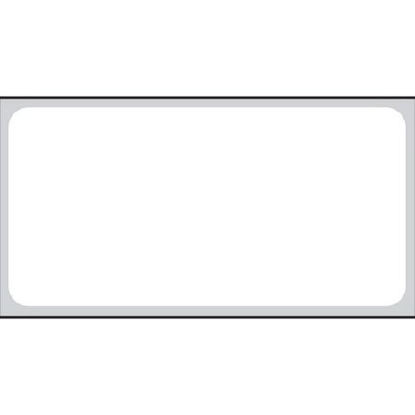 Picture of Blank Label pdc® Printer Label White Polyethylene 1-1/4 X 2-1/2 InchTTR-114212