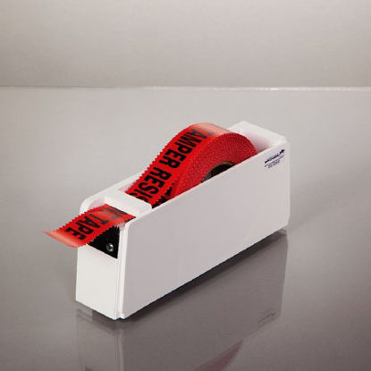 Picture of Tape Dispenser White ABS Plastic Manual 2 Rolls Countertop18893