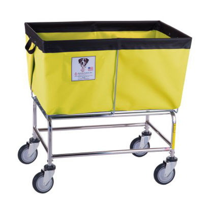 Picture of Elevated Basket Truck 40 lbs. Weight Capacity Tubular Steel 5 Inch Clean Wheel System™ Casters464Y