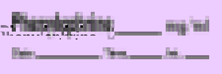 Picture of Drug Label Timemed Anesthesia Label Tape Phenylephrine_mg/mL Date_Time_Int._ Violet 1/2 X 1 InchAN-81