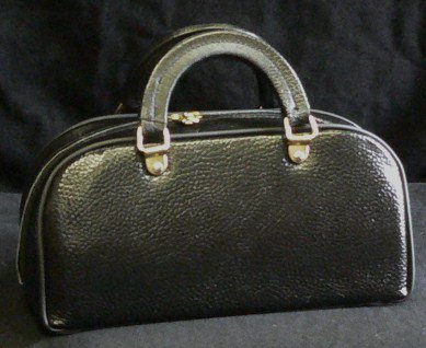 Picture of Doctor Bag Black Leather 11.5 X 4.5 X 5.5 InchZ15212