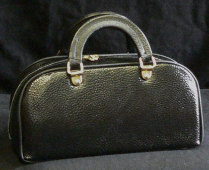 Picture of Doctor Bag Black Leather 11.5 X 4.5 X 5.5 InchZ15212