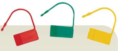 Picture of Safety Control Seal Omnimed® UnNumbered Red Plastic 7/8 X 1-1/4 Inch484108-R