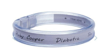 Picture of Identification Wristband SoftGuard® Alert Band Clasp Closure Without LegendD 190