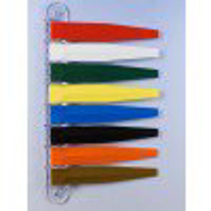 Picture of Exam Room Signal Flag Wall Mount 8 Flag 7-1/4 InchKI-P8