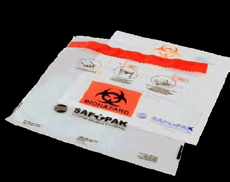 Picture of Dry Ice Transport Pouch SAF T PAK Inner 8-1/2 X 10-1/2 Inch, Outer 7-1/2 X 9-1/2 InchNC9447910