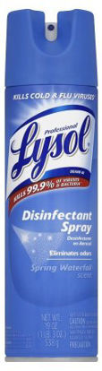 Picture of Professional Lysol® Surface Disinfectant Alcohol Based Liquid 19 oz. Can Spring Waterfall Scent NonSterileRAC76075CT