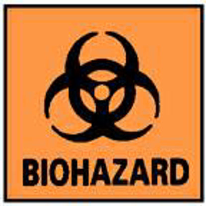 Picture of Door Sign Caution National Marker™ Biohazard179849D