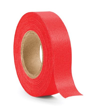 Picture of Blank Instrument Tape UAL™ Colored Identification Tape Red Flexible Paper 1/2 X 500 InchULTP512-5