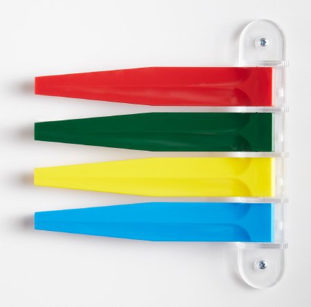 Picture of Exam Room Signal Flag Wall Mount 4 Flag 1-1/8 X 7 InchKI-P4