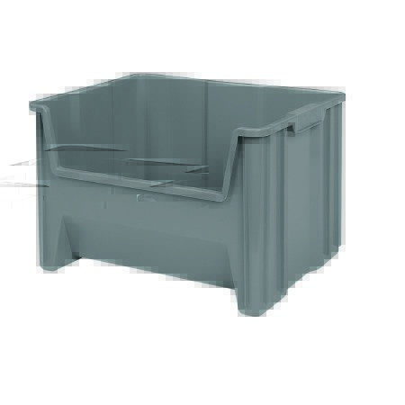 Picture of Storage Bin Stak-N-Store Gray Plastic 12-7/16 X 15-1/4 X 19-7/8 Inch13017GREY