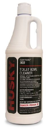Picture of Super Husky® Toilet Bowl Cleaner Acid Based Liquid 32 oz. Bottle Pungent Scent NonSterileHSK-303-03