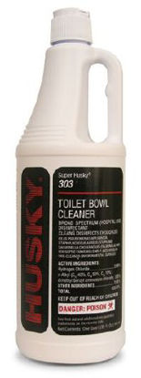 Picture of Super Husky® Toilet Bowl Cleaner Acid Based Liquid 32 oz. Bottle Pungent Scent NonSterileHSK-303-03