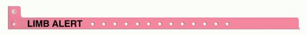 Picture of Identification Wristband Sentry® Superband® Alert Bands® Alert Band Permanent Snap Limb Alert5065-12-PDM
