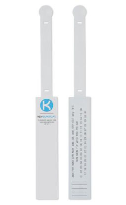 Picture of Scope Tag Key Surgical® For Coding w / Marker White 1-1/2 X 13-1/4 Inch 1-1/2 X 13-1/4 Inch 100 per CaseET-101