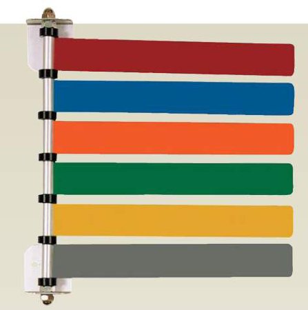Picture of Exam Room Signal Flag Wall Mount 6 Flag 8 Inch291706