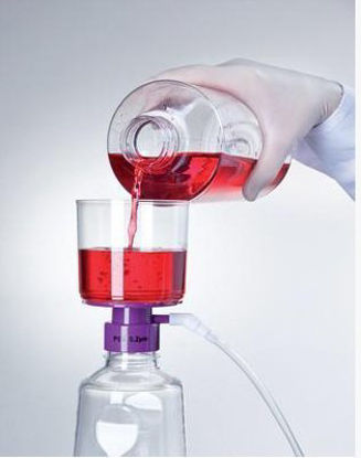 Picture of Filtration Cup 250 mL, 50 mm dia., 0.20 µm Pore Size, Sterile, ISO 10993-5, 199910040-464