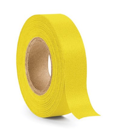 Picture of Blank Instrument Tape UAL™ Colored Identification Tape Yellow Flexible Paper 1/2 X 500 InchULTP512-2