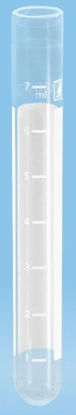 Picture of Centrifuge Tube Round Bottom Plain 13 X 100 mm 8 mL Without Color Coding Without Closure Polystyrene Tube62.467.012