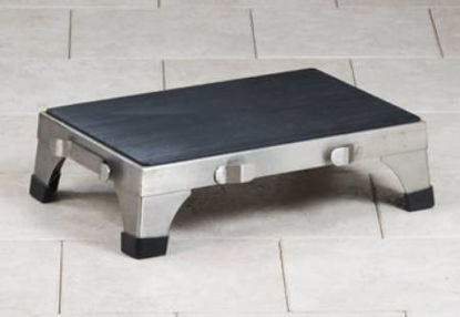 Picture of Step Stool Stackable 1-Step Stainless Steel 5-1/4 Inch Step HeightSS-190