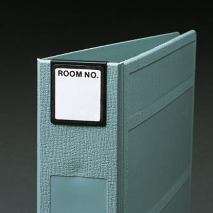 Picture of Pre-Printed Label Chart Tab White Paper Room No_ Black Patient Information 1-3/8 X 1-1/2 Inch1646-06