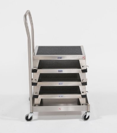Picture of Stool Dolly EZ 4 Casters Steel Handle Stainless Steel1018862300