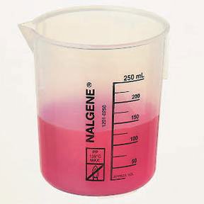 Picture of Laboratory Beaker Nalgene™ Griffin Polypropylene 250 mL (8 oz.)0259110D
