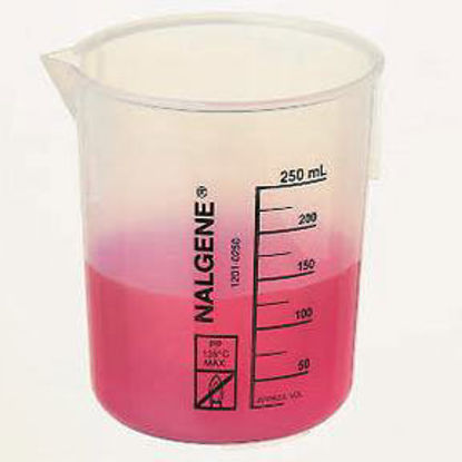Picture of Laboratory Beaker Nalgene™ Griffin Polypropylene 250 mL (8 oz.)0259110D