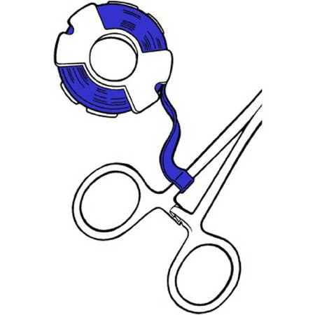 Picture of Blank Label Tape Barkley® Colored Identification Tape Blue Tape96-1872