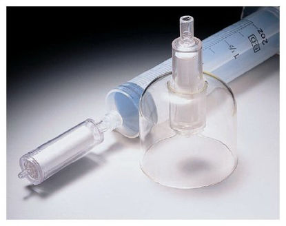 Picture of Pressure-Driven Device 1.7 cm dia., 2.6 Inch, 1000 mL, Clear, 0.45 µm Pore Size, Durapore™ Filter, ≥650 mL/min. at 0.7 bar 25°C Flow Rate, 45 psi Pressure, 10 cm2 Filtration Area, Male Nipple Outlet, Female Luer Lok with Upstream Vent Connectors, PVDF Membrane, 45°C Temperature, SterileSVHV010RS