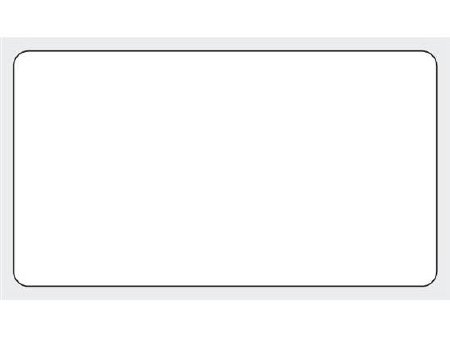 Picture of Pre-Printed Label Multipurpose Label White Zebra Pattern 1-1/4 X 2-1/4 InchTHERM-558R