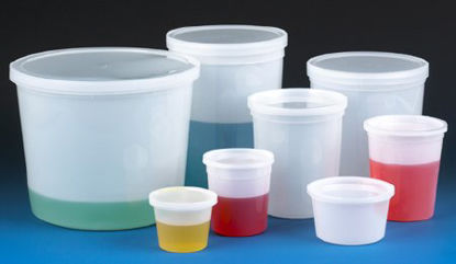 Picture of CONTAINER, MULTI-PURPOSE HDPE SNAP LID NAT (25/CS)271086