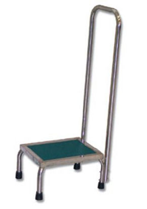 Picture of Step Stool MRI 1-Step Stainless Steel 8-1/2 Inch Step Height921804