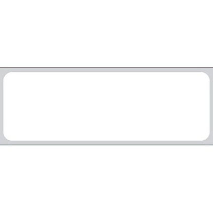 Picture of Blank Label Thermal Label White Paper 1 X 3 InchTD-13