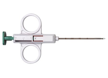 Picture of Soft Tissue Biopsy Device SuperCore™ 20 Gauge 9 cm Length Echogenic Tip701120090