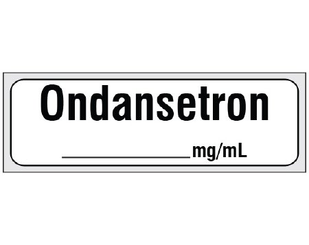 Picture of Pre-Printed Label Shamrock Anesthesia Label RedSA-3251-PRE