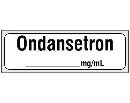 Picture of Pre-Printed Label Shamrock Anesthesia Label RedSA-3251-PRE