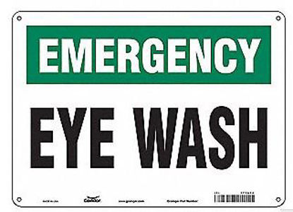 Picture of Wall Sign Facility CONDOR Emergency Eye Wach471A94