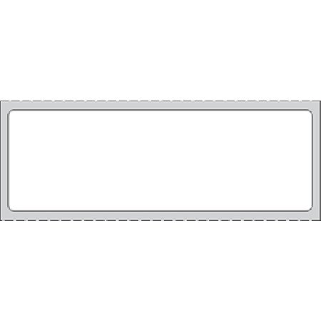Picture of Blank Label pdc® Thermal Label White PaperTHERMD7