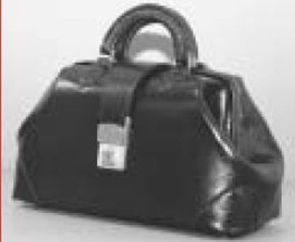 Picture of Equipment Bag M.D. Line Black Leather 12L X 5W X 7H InchM25212BK