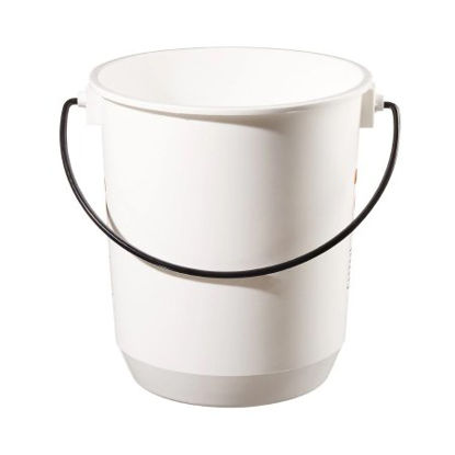 Picture of Lab Bucket Nalgene™ White Polypropylene 13.2 Liter Capacity7012-0140