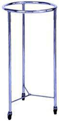 Picture of Hamper Stand Blickman Rolling Round Opening Open Top Without Lid0962025000