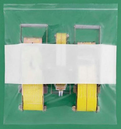 Picture of BAG, PATIENT BELONGING WHT BLOCK 4MIL 24"X24" (250/CS)S-12273