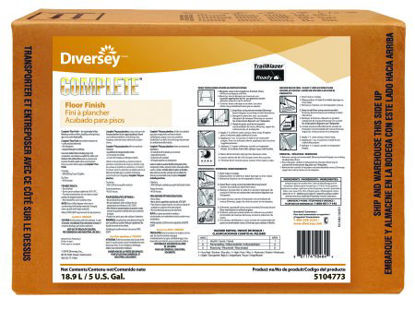Picture of Floor Finish Diversey™ Complete® Liquid 5 gal. Box Ammonia ScentDVS5104773