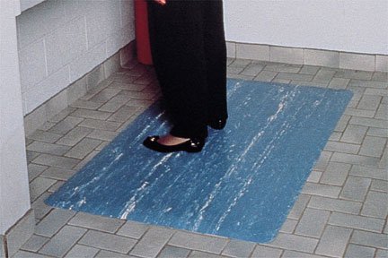 Picture of Anti-Fatigue Floor Mat Wearwell® 2 X 3 Foot Gray Vinyl17986101