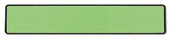 Picture of Blank Label Wide-Trak™  Instructional Label Green Autoclavable 1 X 5-3/8 Inch8800-02